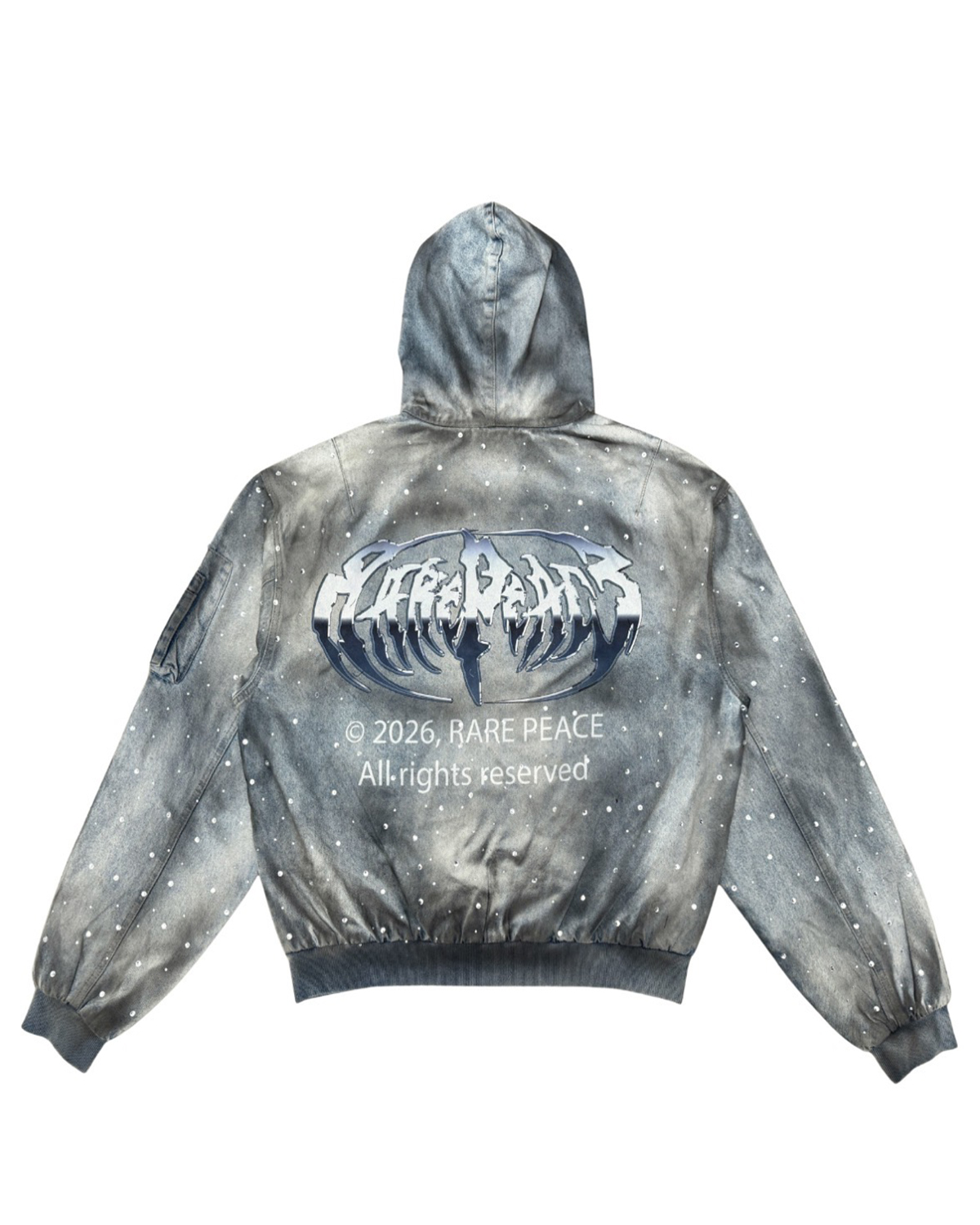Archival Graphic Logo Zip Hoodie