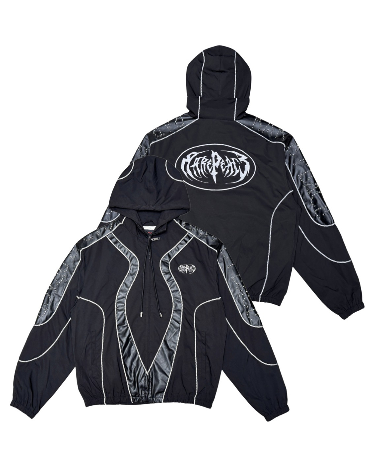 Abstract Graphic Tech Hoodie