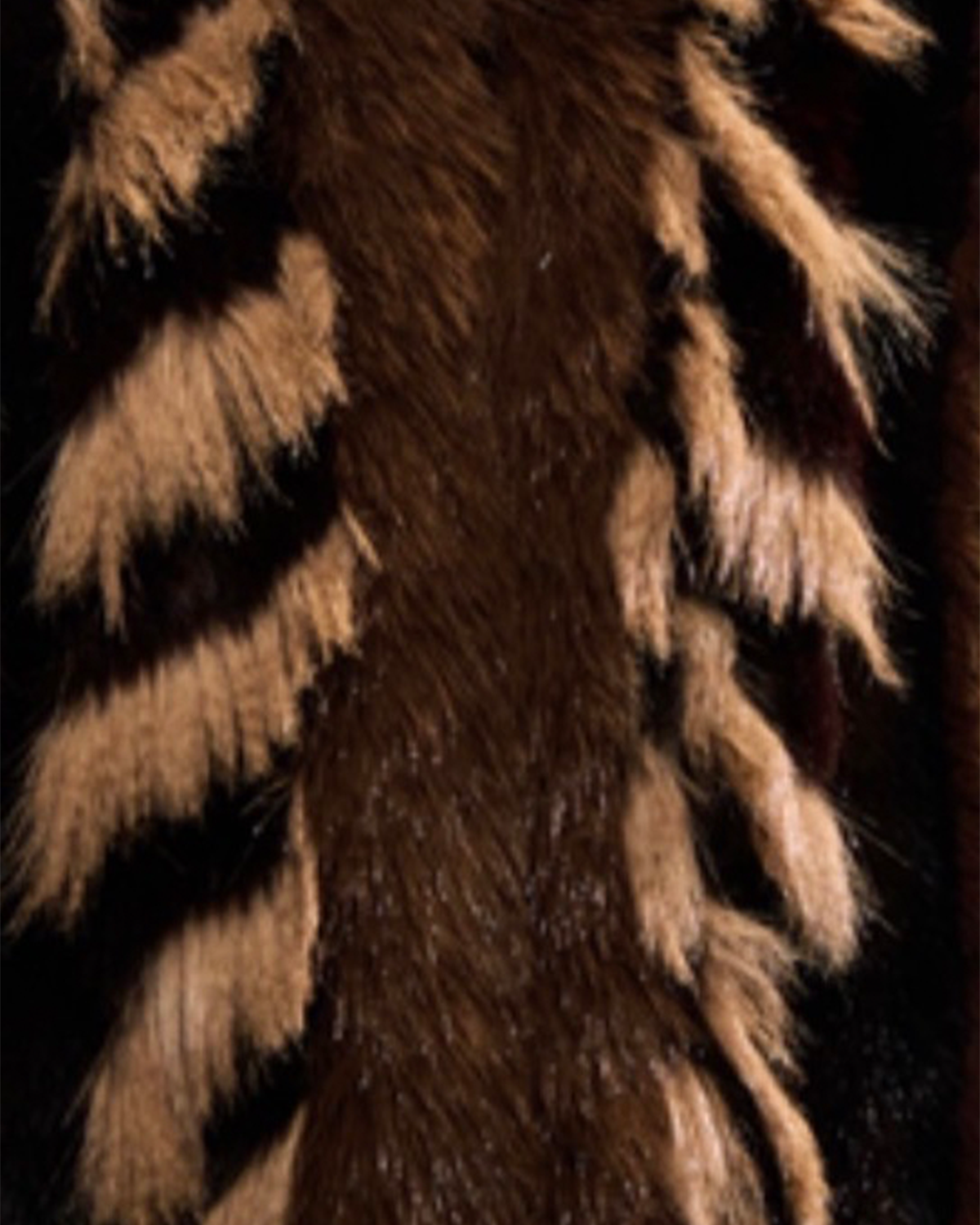 Textured Faux Fur Accent Panel